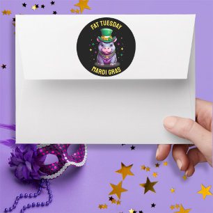 Sticker en gros Mardi Gras Mardi Hippo