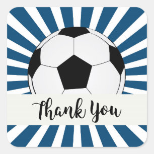 Sticker en Merci de football