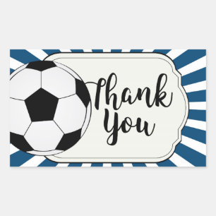 Sticker en Merci de football