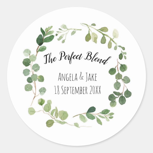 Sticker en Merci végétal (Devant)