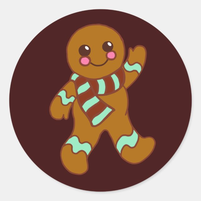 Sticker en pain d'épices (Devant)
