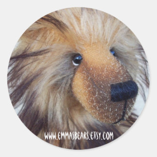 Sticker en peluche