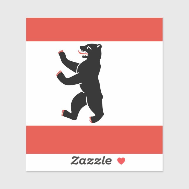 Sticker en Vinyl de Berlin (Feuille)