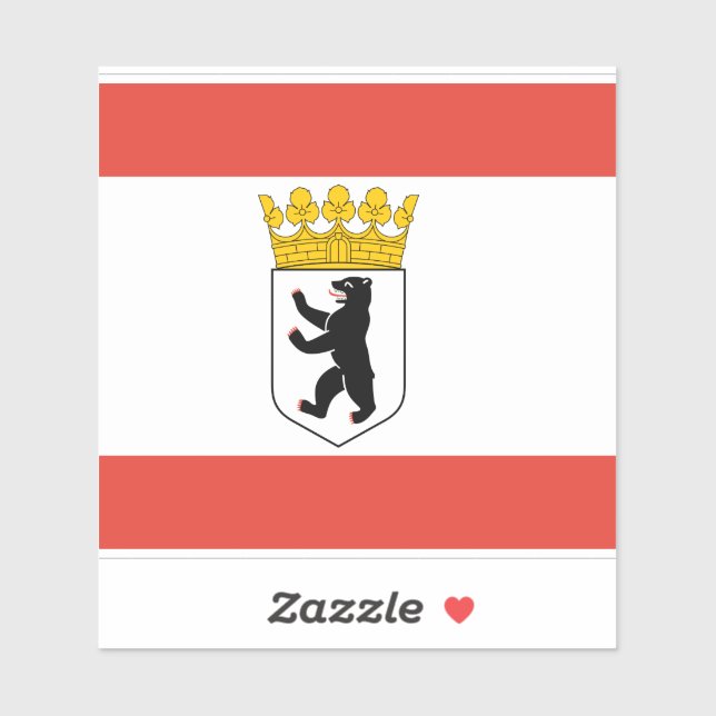 Sticker en Vinyl de Berlin (Feuille)