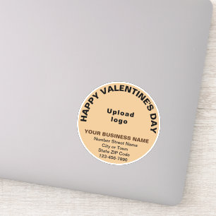 Sticker en vinyle Brown fin Valentine