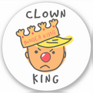 Sticker en vinyle clown