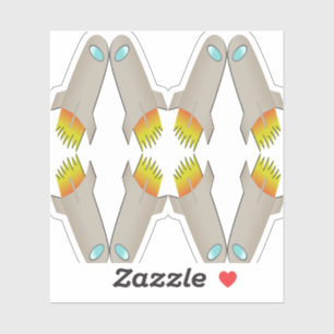 Sticker en vinyle coupé sur mesure