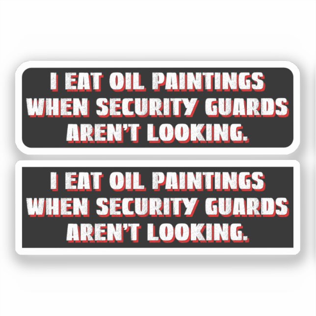 Sticker en vinyle coupé sur mesure (Recto)