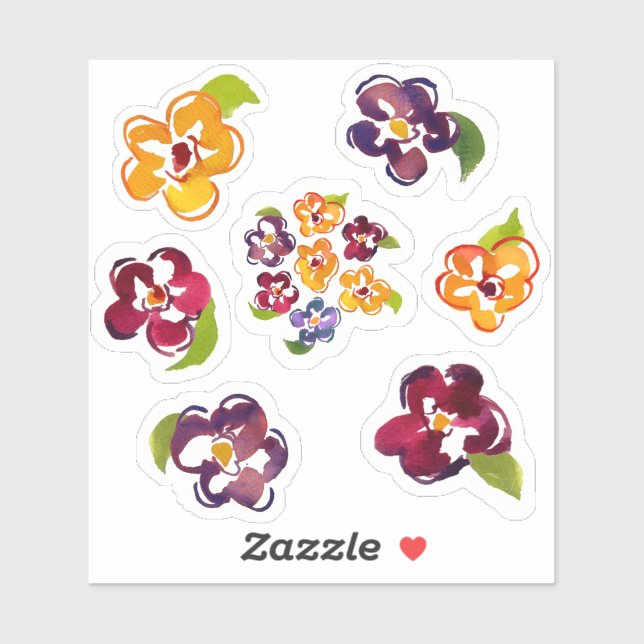 Sticker en vinyle coupé sur mesure (Feuille)