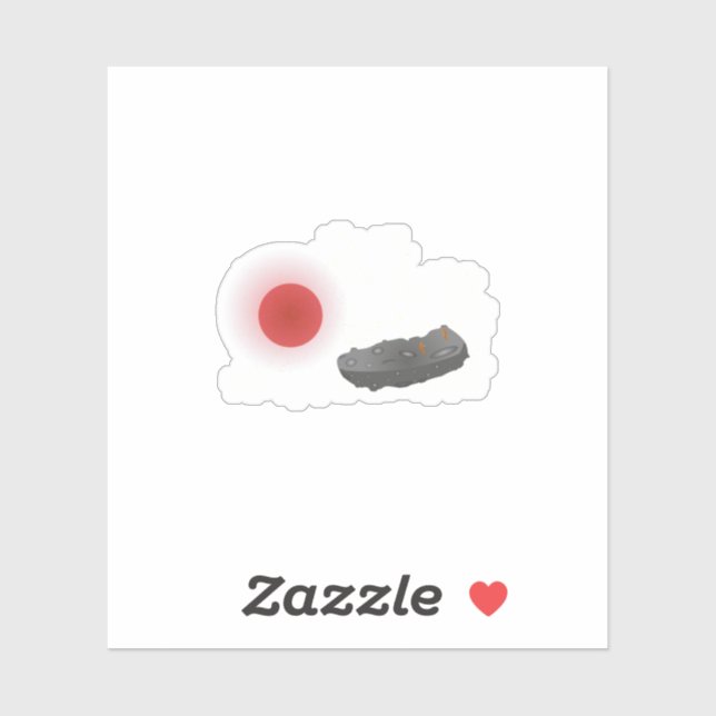 Sticker en vinyle coupé sur mesure (Feuille)