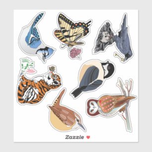 Sticker en vinyle coupé sur mesure