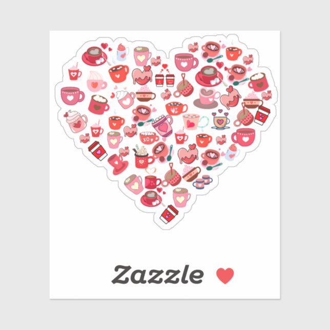 Sticker en vinyle coupé sur mesure (Feuille)