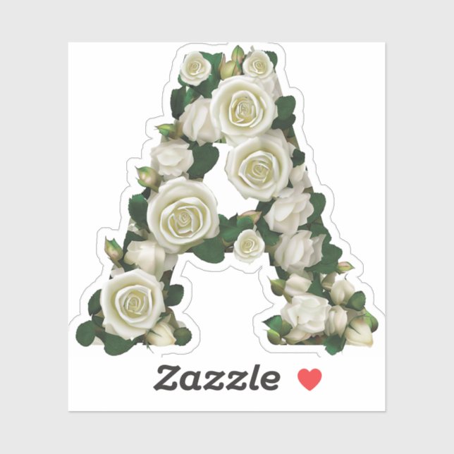 Sticker en vinyle coupé sur mesure (Feuille)