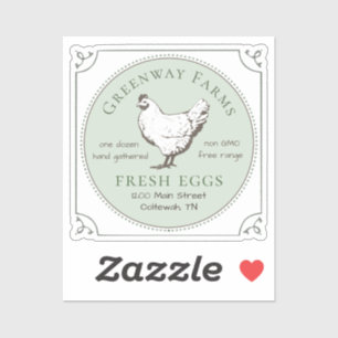 Sticker en vinyle coupé sur mesure