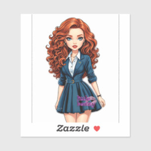 Sticker en vinyle coupé sur mesure