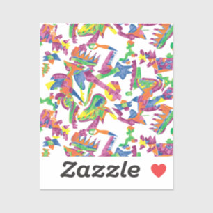 Sticker en vinyle coupé sur mesure