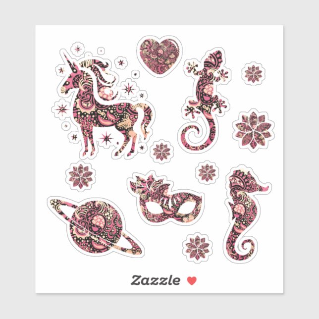 Sticker en vinyle coupé sur mesure (Feuille)