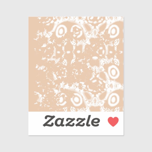 Sticker en vinyle coupé sur mesure (Feuille)