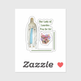 Sticker en vinyle coupé sur mesure de Notre-Dame d