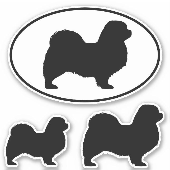 Sticker en vinyle de chien Silhouettes d'espagne t (Devant)