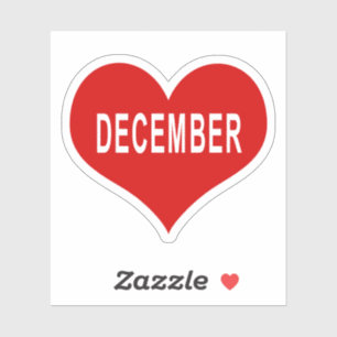 Sticker en vinyle de coeur rouge d'amour