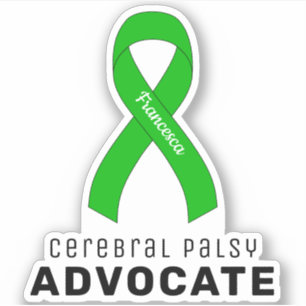Sticker en vinyle de l'avocat de la paralysie céré