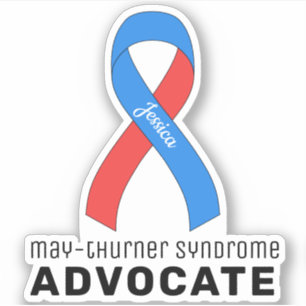 Sticker en vinyle de l'avocat du syndrome May-Thur