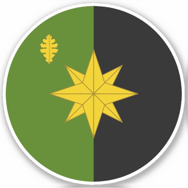 Sticker en vinyle de marque SCA (Devant)