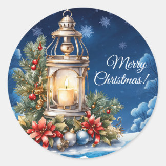 Sticker en vinyle de Noël