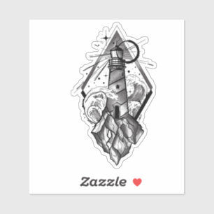 Sticker en vinyle de phare