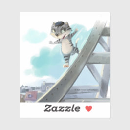 Sticker en vinyle de tour d'effet - (Diverses tail