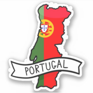Sticker en vinyle de voyage Portugal