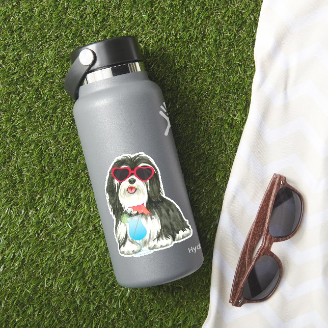 Sticker en vinyle d'été Havanais (HydroFlask Insitu)
