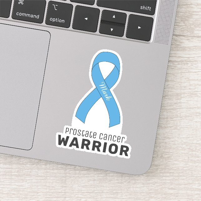 Sticker en vinyle du cancer de la prostate (Détail)