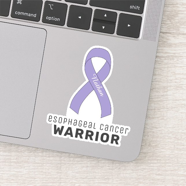 Sticker en vinyle du cancer de l'oesophage (Détail)