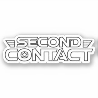 Sticker en vinyle du deuxième contact