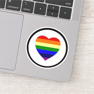 Sticker en vinyle du logo Rainbow