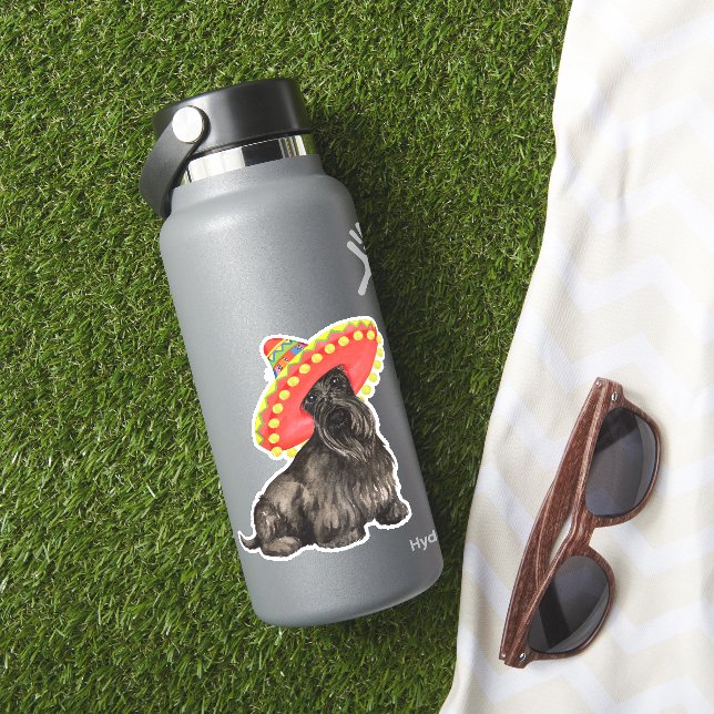 Sticker en vinyle Fiesta Scottish Terrier (HydroFlask Insitu)