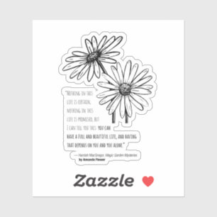 Sticker en vinyle Hamish MacGregor Daisy