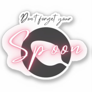 Sticker en vinyle - Logo de la nouvelle Spoonie Si