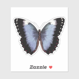 Sticker en vinyle papillon vintage
