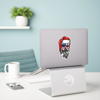 Sticker en vinyle personnalisé FAFO Père Noël