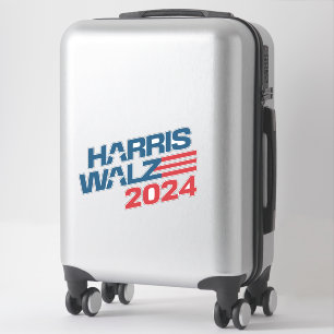 Sticker en vinyle personnalisé Harris Walz 2024