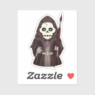 Sticker en vinyle personnalisé M. Frightful Avatar