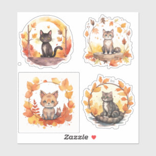 Sticker en vinyle pour chats Mabon