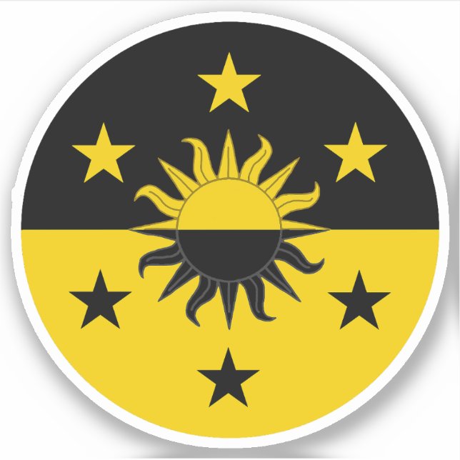 Sticker en vinyle SCA Eskalya (Devant)