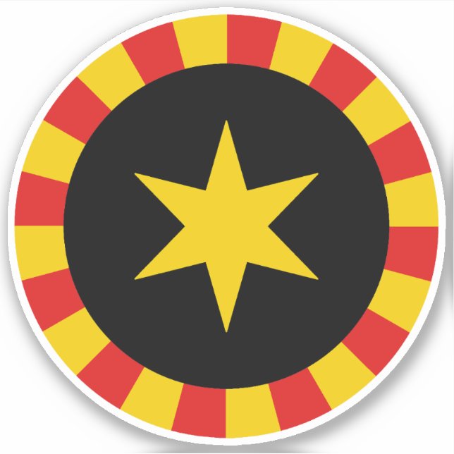 Sticker en vinyle SCA Vindheim (Devant)