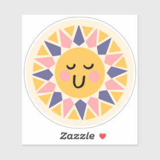 Sticker en vinyle Sunset