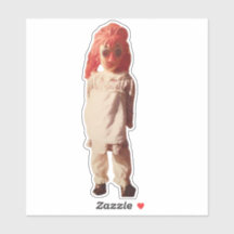 Sticker en vinyle sur mesure Ann / Annabelle