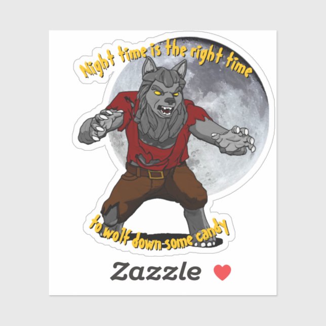 Sticker en vinyle sur mesure pour le Wolfdown (Feuille)